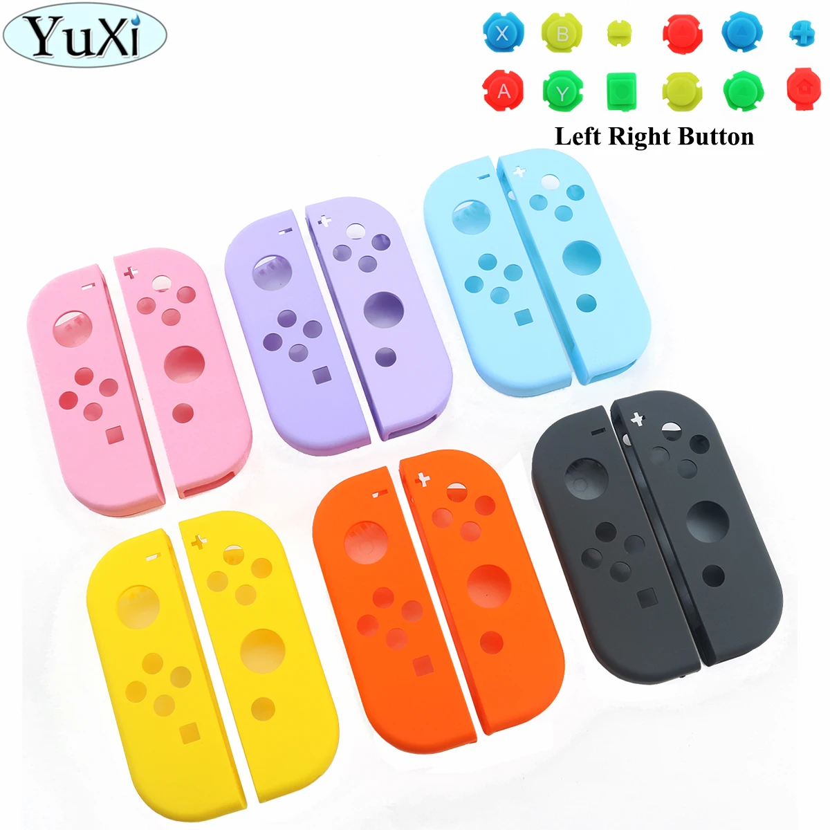 Пластиковый корпус YuXi для переключателя Nintendo контроллер NS JoyCon сменный