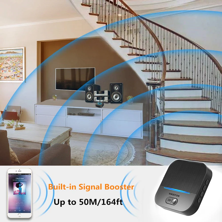 3D и AptX LL Bluetooth 5 0 RCA аудио приемник 3 мм разъем Aux музыка беспроводной адаптер авто