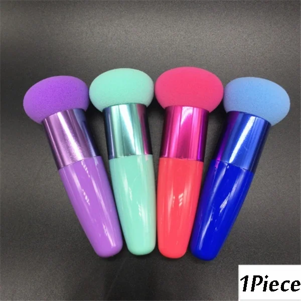 1 шт. круглые губки для грибов буфеты стержни пухленькие кисти макияжа основа