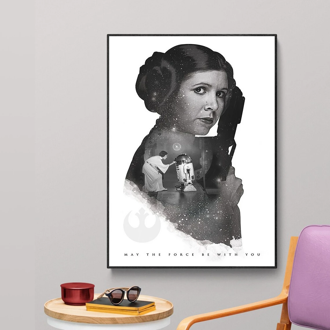 

Leia Battle Princess-присоединиться к фильму «Сопротивление», постер, классический фильм художественный постер картина, домашний декор, настенная ж...