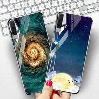 tempered glass case for samsung galaxy a7 2018 a8 plus case for samsung m30 j2 core pro j4 j6 m10 m20 m30 covers