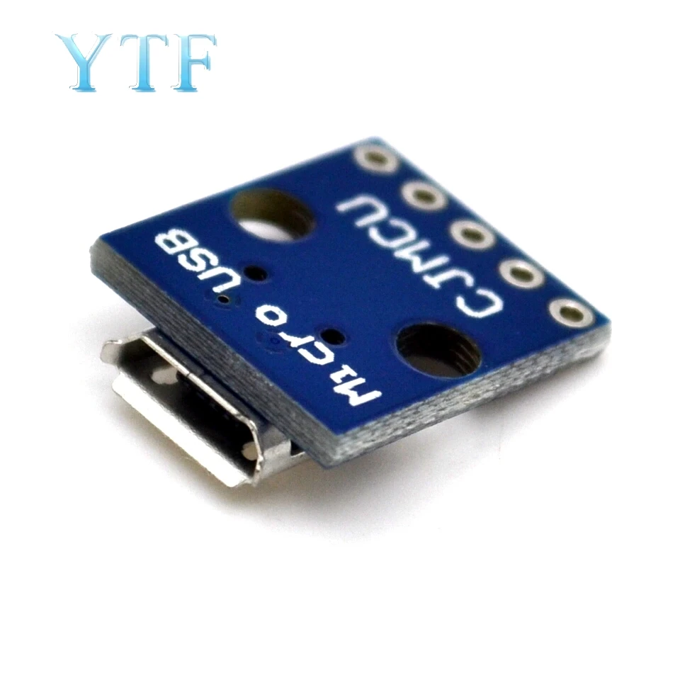 5 шт./лот MCU micro USB интерфейс база силовой трансформирующий хлебная плата в модуль