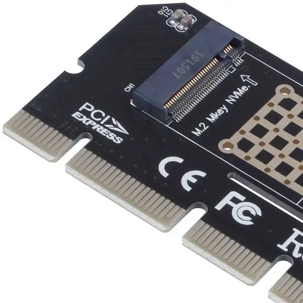 m 2 nvme ssd ngff к pcie 30 x16 адаптер m ключ интерфе