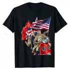 Сталин, Рузвельт, Черчилль на советском Союза футболка с изображением Scooter брендовая Студенческая Футболка с принтом Топ футболки хлопок семья