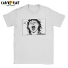 Футболка Akira Tetsuo мужская с коротким рукавом, винтажная тенниска из 100% хлопка, майка с круглым вырезом, топ Нео Токио, идея для подарка