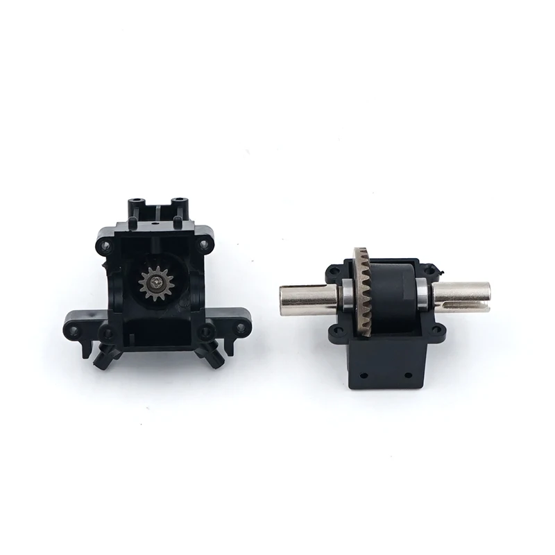 Wltoys-piezas de repuesto para coche a control remoto, caja de onda diferencial delantera y trasera de Metal, actualizaci&oacute;n de 12428-12423 12428 0091-12428-1