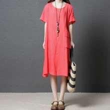 

Boollili длинное летнее платье 2020 женское Повседневное платье винтажное хлопковое Новое