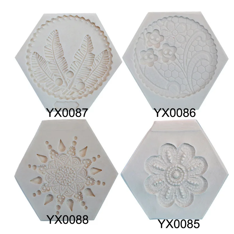 Эпоксидные полимерные формы мандала цветочный лист дизайнерская горшок Сделай