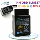 Автомобильный диагностический сканер V2.1, OBD2, HH, OBD, ELM327, работает на Android, Bluetooth, ELM327, новый интерфейс OBD, ELM 2021
