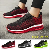 hot sale mens womens sports shoes breathable lace up running shoes air cushion unisex fashion sneakers