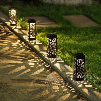 

Outdoor Solar LED Light Lamp Flickering Waterproof Garden Decoration Landscape Lawn Lamp Path Lighting Torch Outdoor Spotlight
