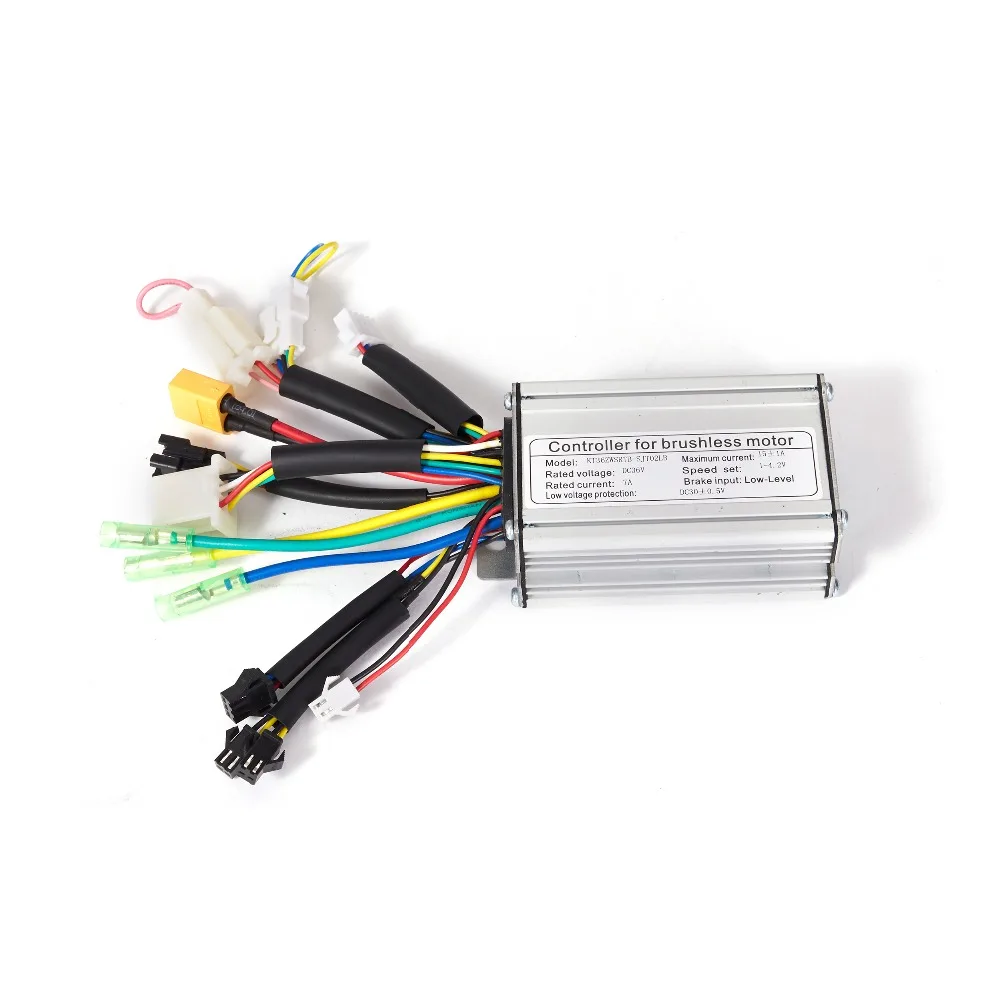 6 Mosfet контроллер KT подходит для е-байка 36В 250/300/500W электрический велосипед бесколлекторный шестереночный мотор с двойным режимом/Синусоидальная волна для е-байка программист