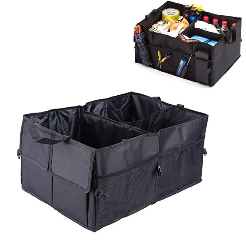 

Portable Multi Compartments Trunk Storage Organizer 600D Oxford Stowing Tidying Interior Holders Car Foldable Storage Bags