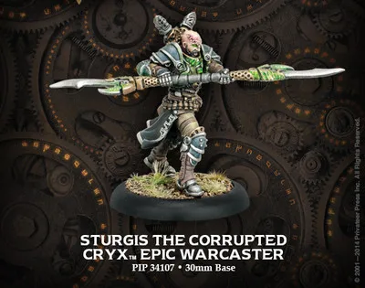 

model kit resin kit Avatars of War 28332 Warmachine Quex Corrupted Sturgis