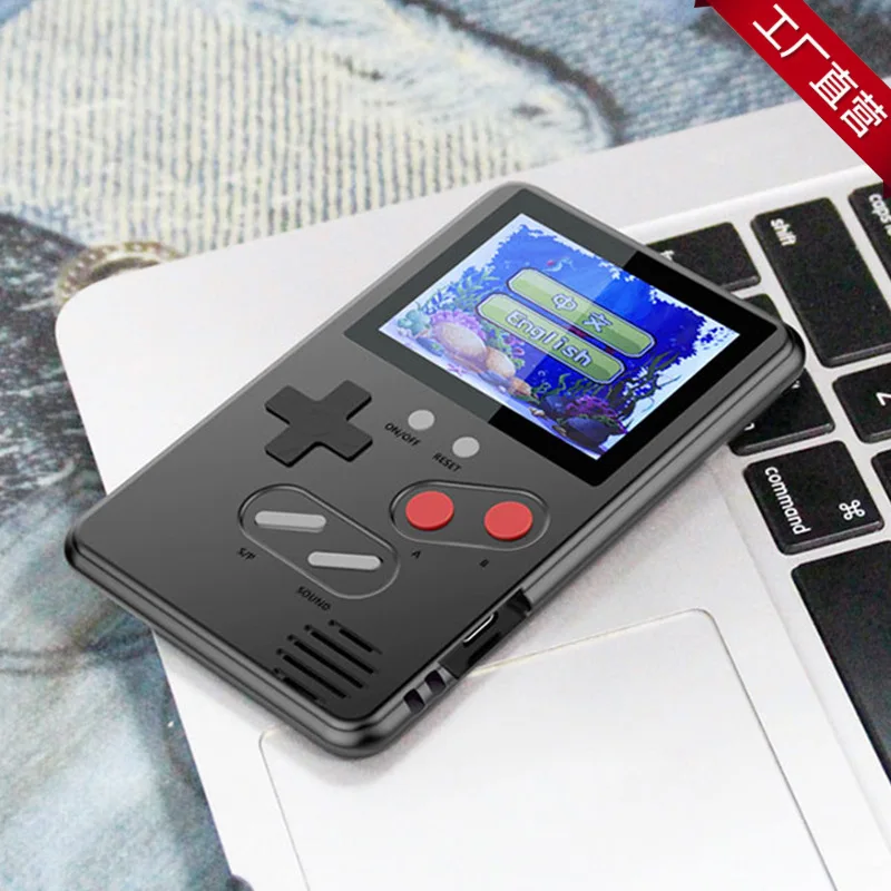 Портативная мини игровая консоль в стиле ретро 2 4 дюйма HD ЖК экран цветной