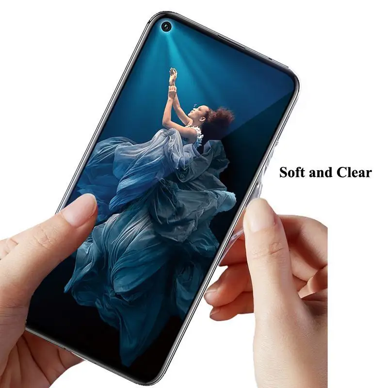 Для huawei Honor 9X20 силиконовый мягкий тонкий чистый ТПУ чехол для Mate30 Pro Lite P30 P20 P Smart Z Y6