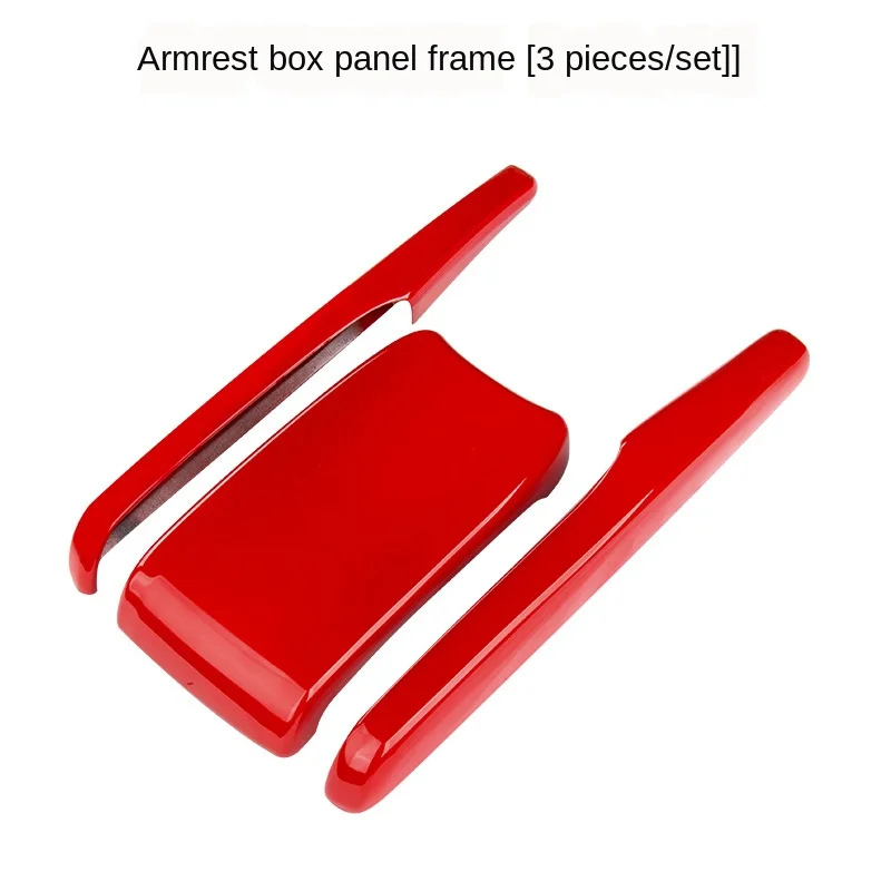 

3PS Armrest Box Cover Trim Center Console Storage Box Cover decoration modification For Honda Civic 10th2017 2018 2019 2020 2021