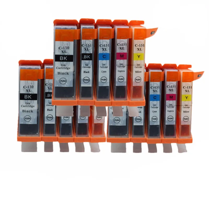 PGI-150 PGI-150XL CLI-151 PGI150 PGI 150 чернильные картриджи для струйного принтера Pixma MG 6310 6410 5410