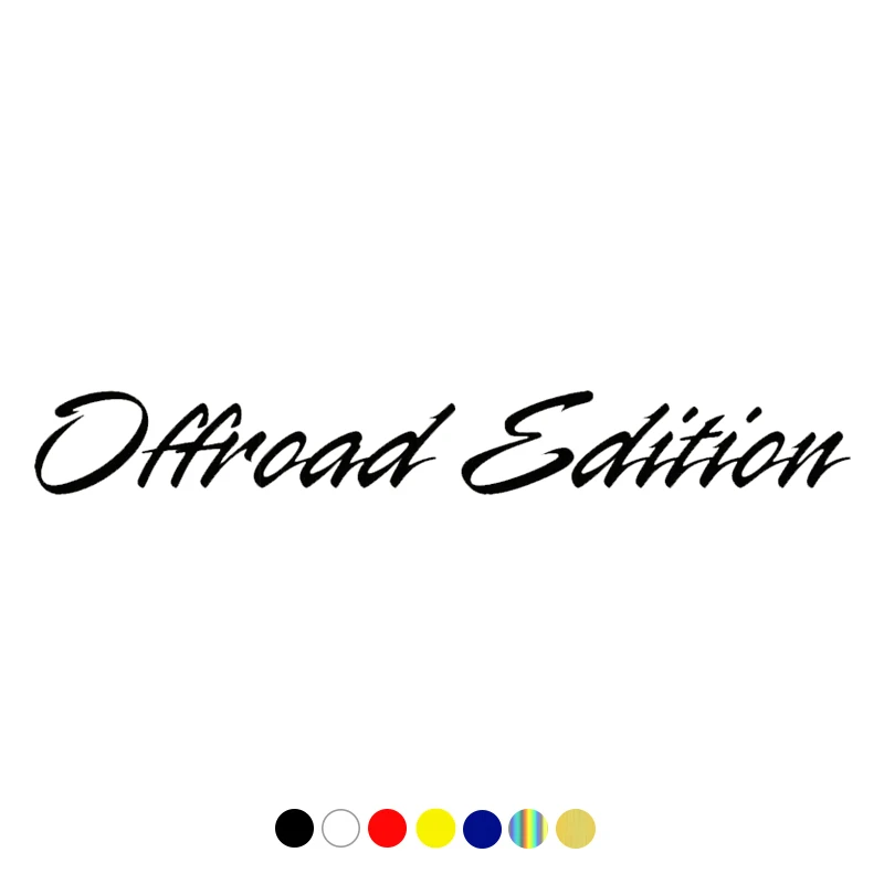 

CS-10236# Offroad edition funny vinyl car sticker waterproof car decal stickers on truck bumper rear window Choose size