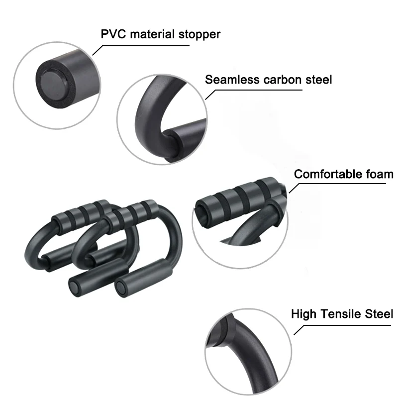Стойка для фитнеса с эффектом пуш ап S образная стойка упражнений отжиманий