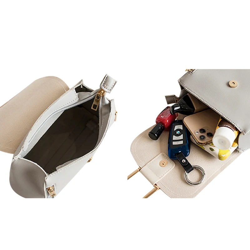 Женская Повседневная сумка через плечо модная цветная летняя кожаная мессенджер