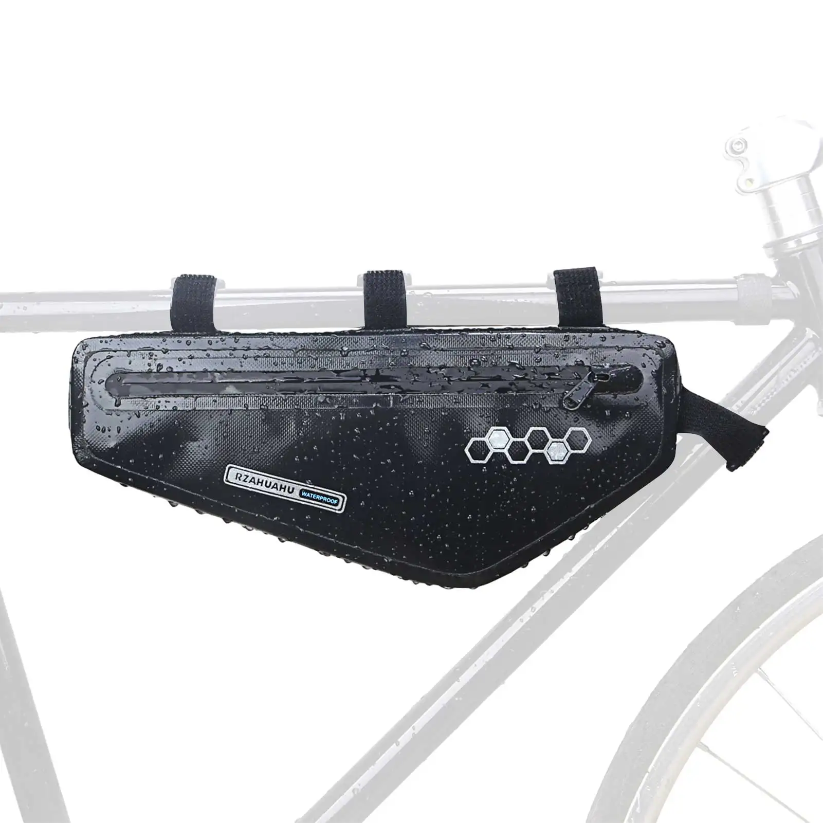 

Triangle Bike Bicycle Bag Rainproof Large Capacity MTB Road Frame Bag Triangle Pouch Waterproof Caulking Bag Pannier Accessories