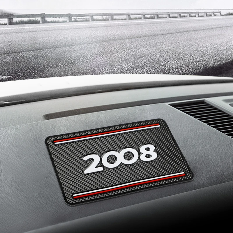 1 шт. автомобильный нескользящий коврик держатель для телефона Peugeot 2008 аксессуары