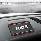 1 шт. автомобильный нескользящий коврик, держатель для телефона, нескользящий коврик, нескользящий коврик для Peugeot 2008, аксессуары, Стайлинг автомобиля