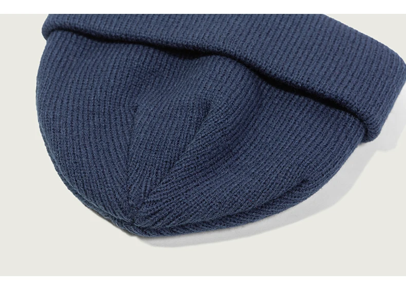 Инфляция, унисекс вязаная шерстяная Осенняя шапка, зимняя, Skullies Beanies, модная, брендовая, теплая, вязаная, однотонная, 5 цветов, Skullies Beanie 170CI2019