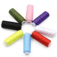 24 colors sewing machine thread hand stitching thread 300 yard 100 polyester sewing threads quilting all purpose for sewing