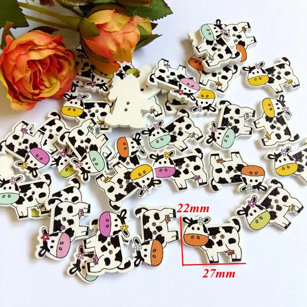 50 шт. молочная корова смешанный воздушный шар акция скрапбукинг 2 отверстия