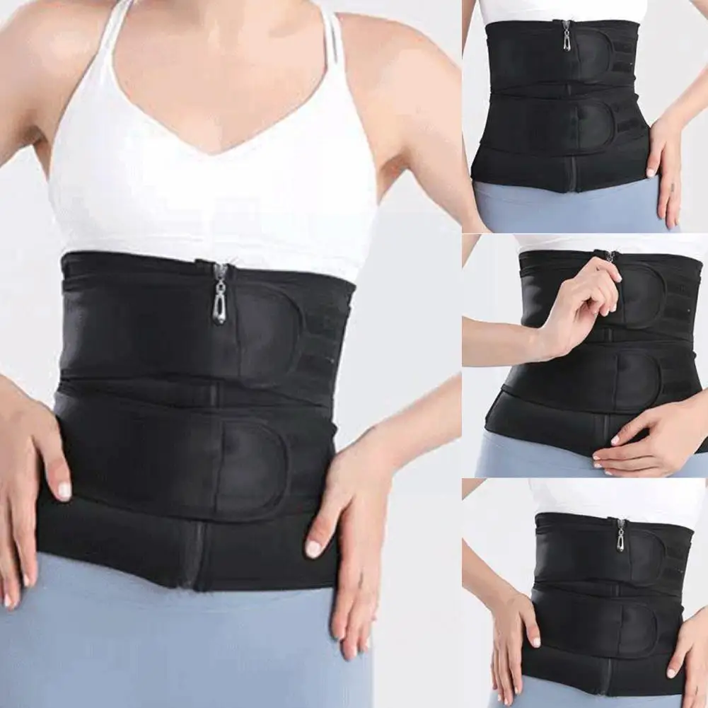 

Waist Trainer Neoprene Sweat Shapewear Body Shaper Workout Slimming Corset Belt Reducing Shaper Trimmer Women Belly Sheath Q4J9