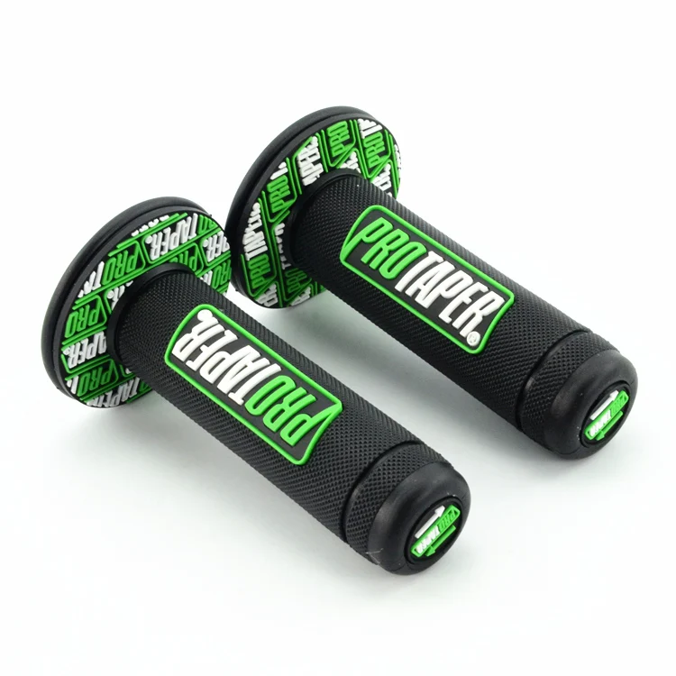 Black Green 22 мм 24 мм ручка для мотоцикла держатель protaper питбайк ручки для SUZUKI DL650 V-STROM DR 650 S SE SV650 S GSXR - Цвет: Black Green