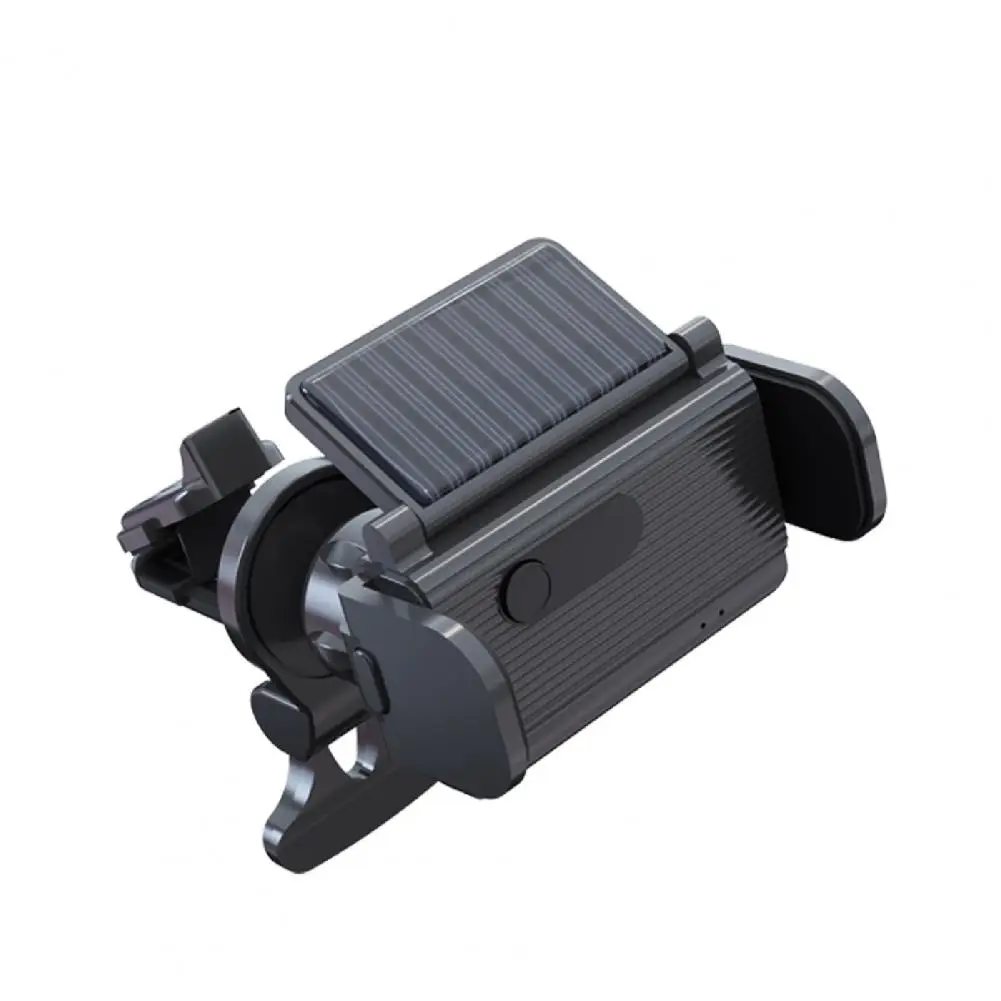 phone holder easy to use wide application auto sensing solar energy mobile phone stand for suv free global shipping