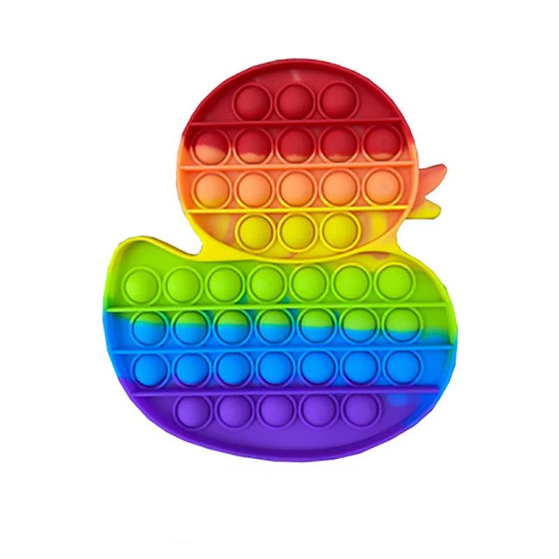 

Rainbow Push It Bubble Antistress Toys Funny Anti-stress Fidget It Decompression Gifts Squishy Jouet Push Pop Bubble Pop It