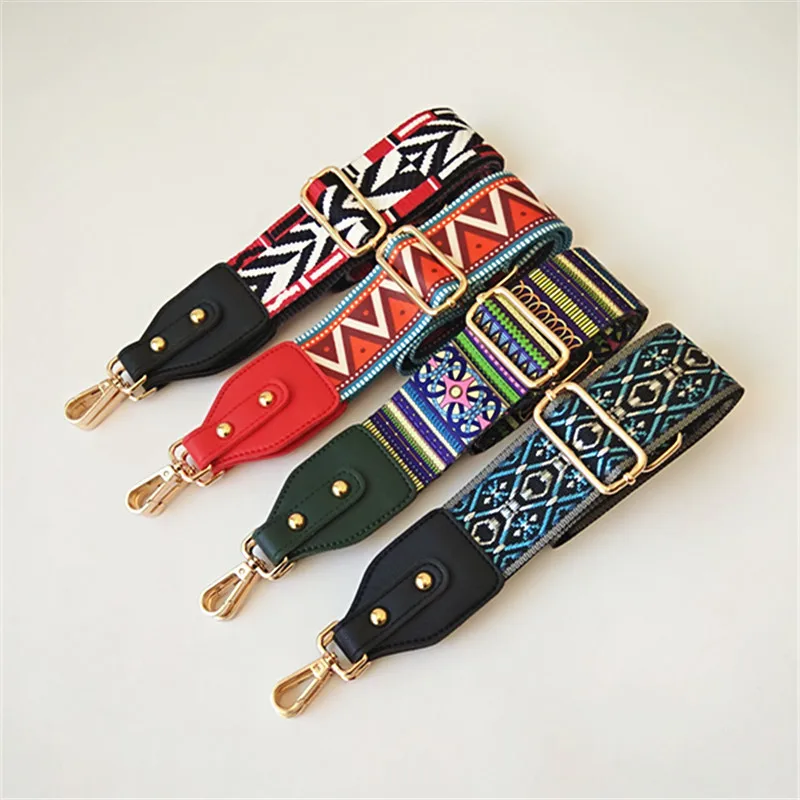 Модный роскошный ремешок на плечо с ручкой разноцветные широкие ремни в