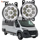 EEMRKE 2 шт. автостайлинг для Fiat Ducato BoxBus 250290 2015-2018 2019 2020 2021 9 шт. светодиодные противотуманные фары H11 12 В противотуманная фара