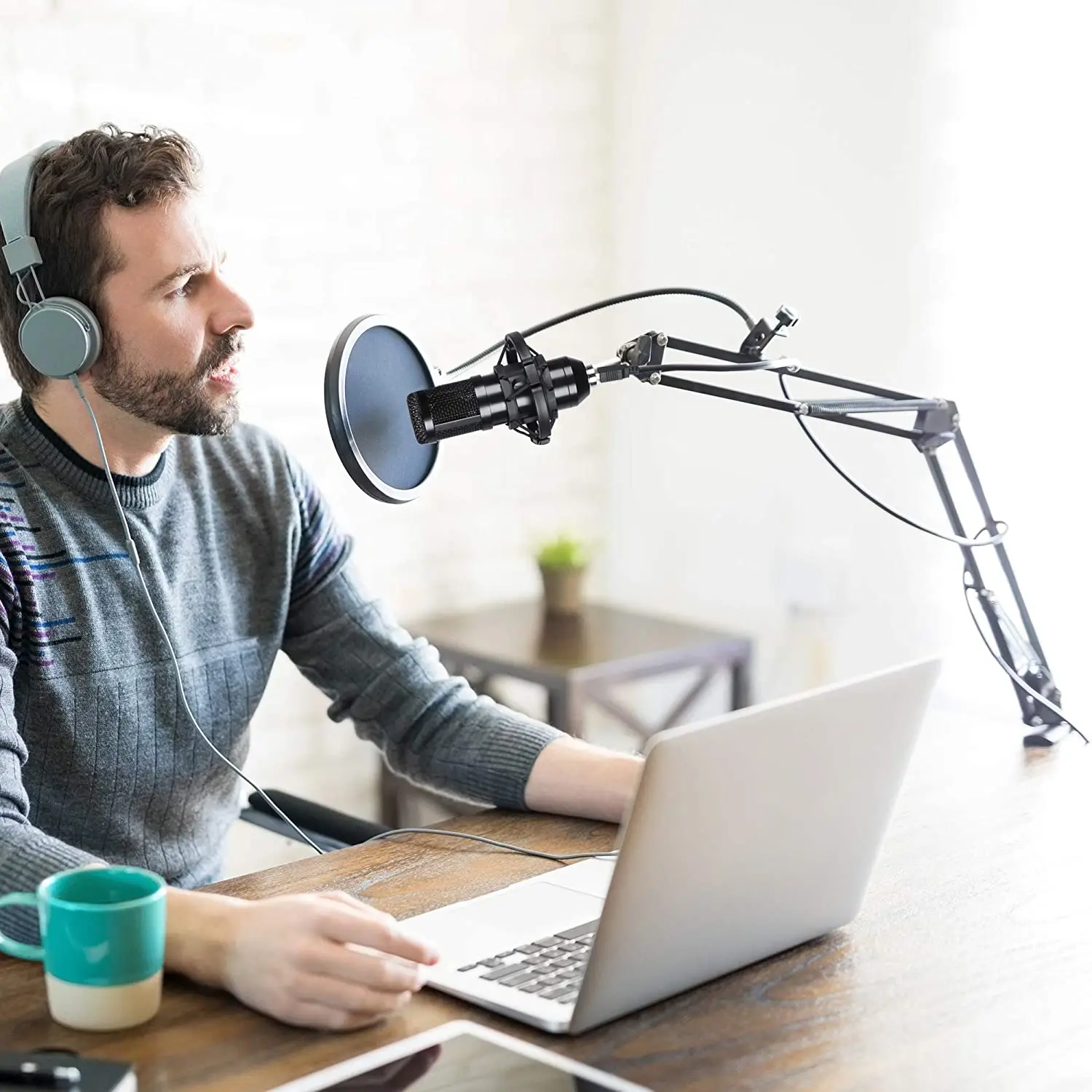 USB-конденсаторный микрофон для компьютера