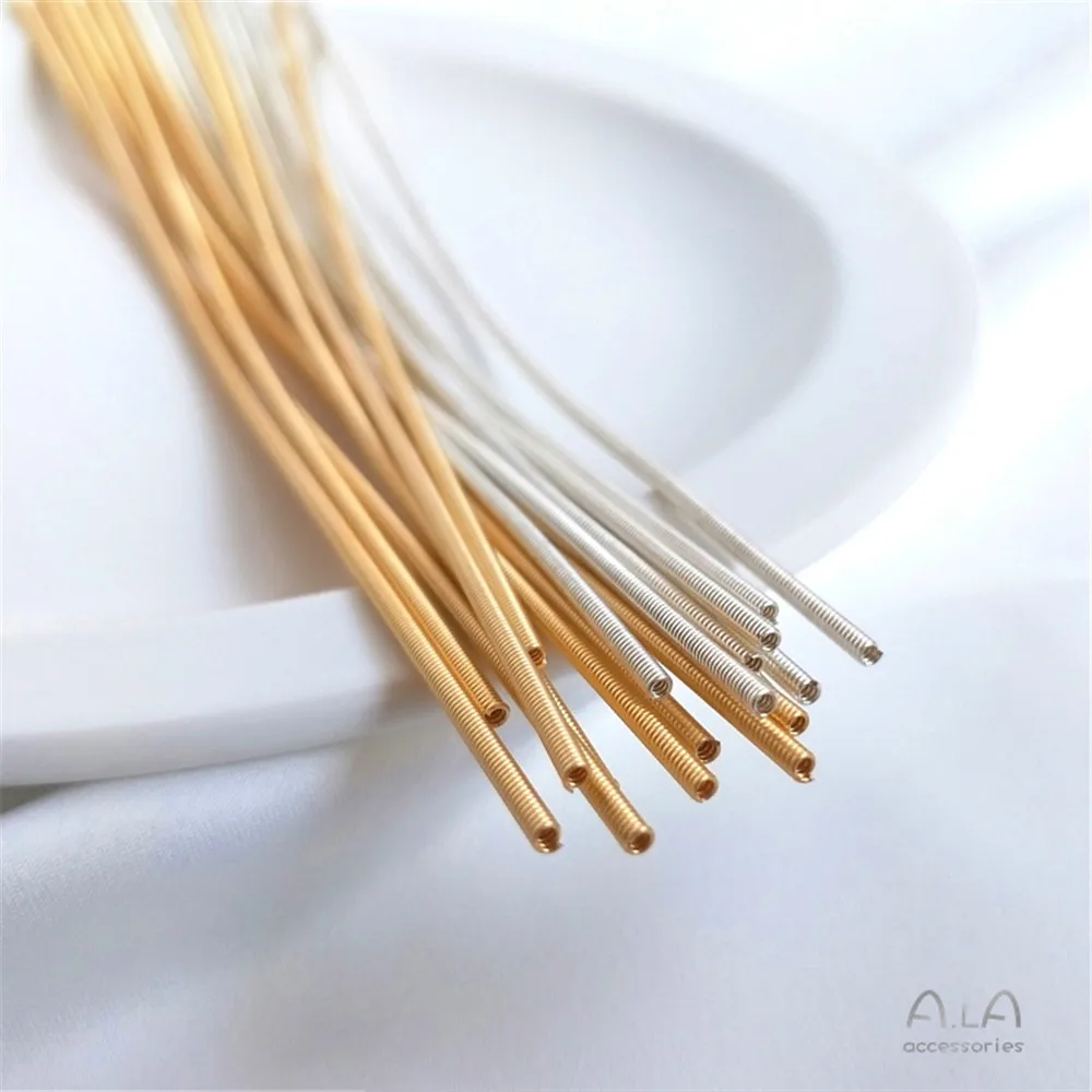 

Bronze 14 K copper package natural gold pure silver soft spring sleeve