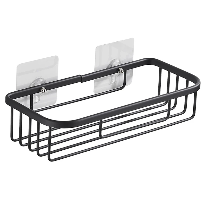 

Paper Towel Holder, Paper Towel Holder Wall Mount, Durable Anti-Rust Wall Mounted Paper Towel Holders Black Basket