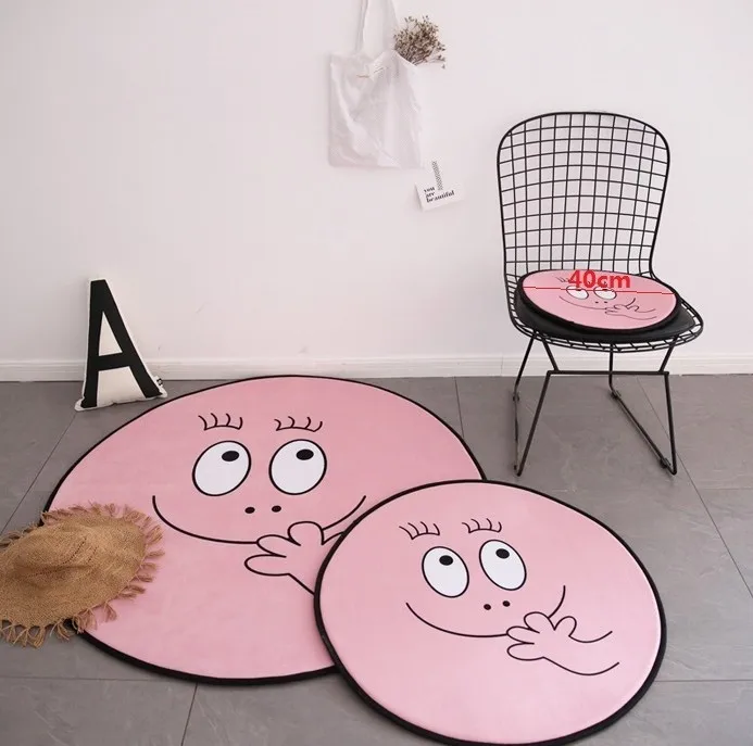 Нескользящие игровые коврики INS для младенцев мультяшный ковер супермягкая