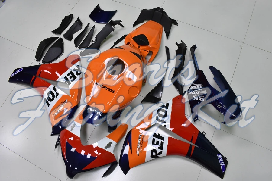 Набор для всего тела CBR1000RR 2008 2011 комплекты обтекателей Пластиковые обтекатели CBR
