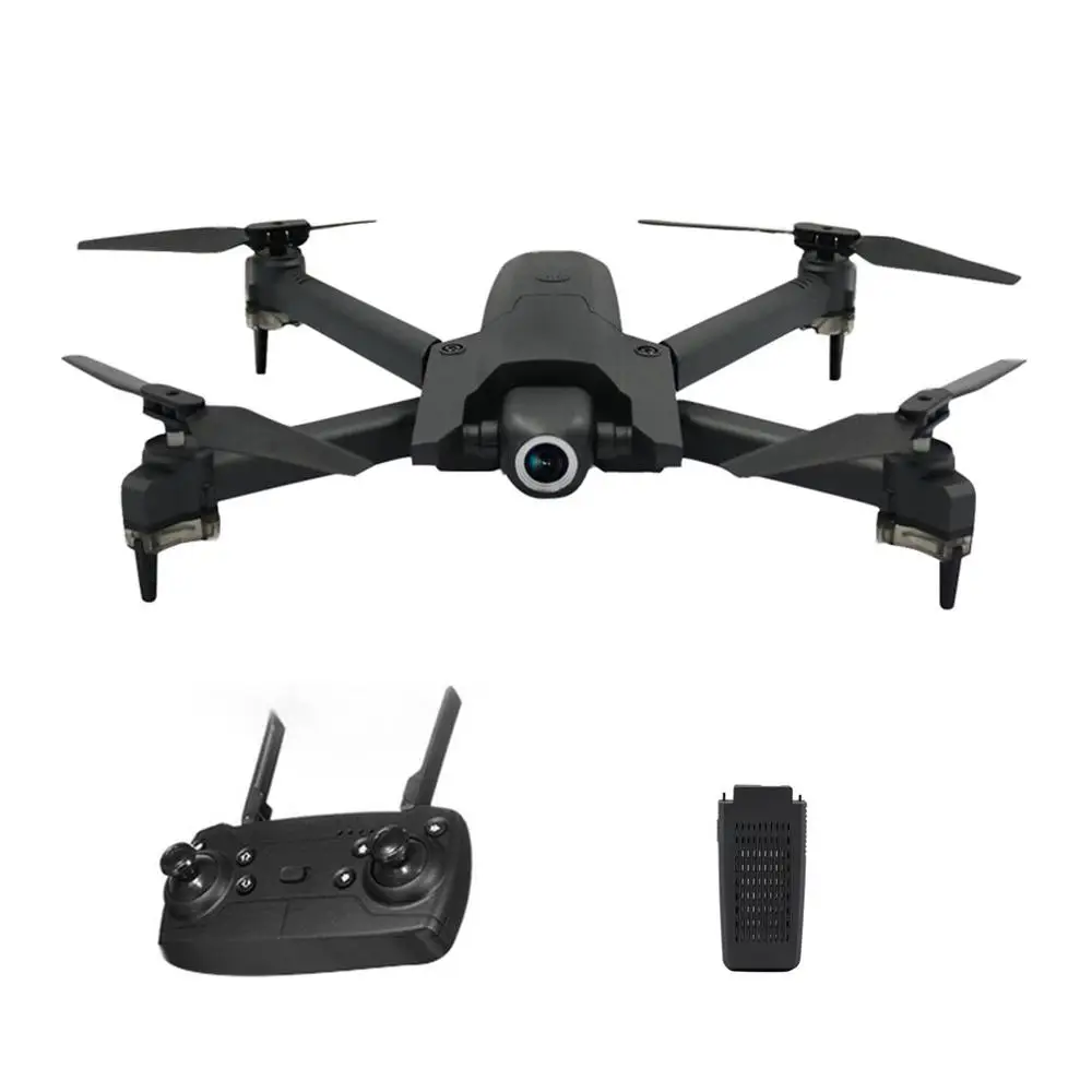 GW106 Foldable RC Drone With 4K HD Camera FPV Long Flight Time Headless Mode RC Helicopter Aircraft Remote Control Toys - Цвет: 1 Battery