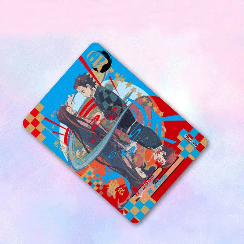 Demon Slayer-tarjeta Original de 30 paquetes/caja Tcg, juego de mesa para cartas, juguetes de navidad, regalos para ni&ntilde;os-3