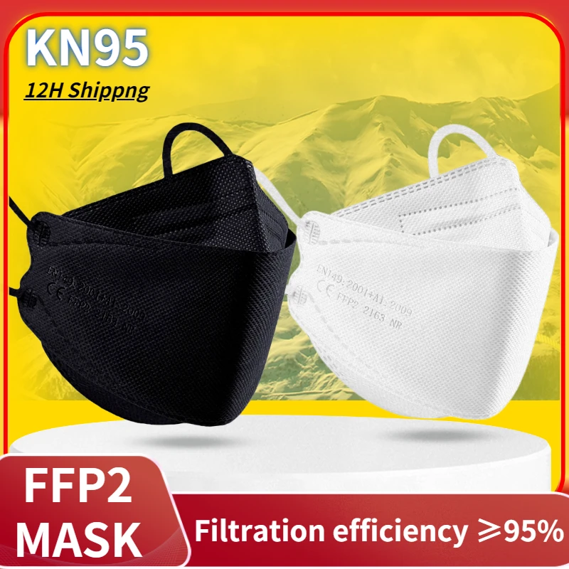 

mascarillas fpp2 FFP2 masks Protective mask ffp2mask 4 layer reusable kn95 ffp2 black mascarilla k 95 mascarilla fpp2 homologada