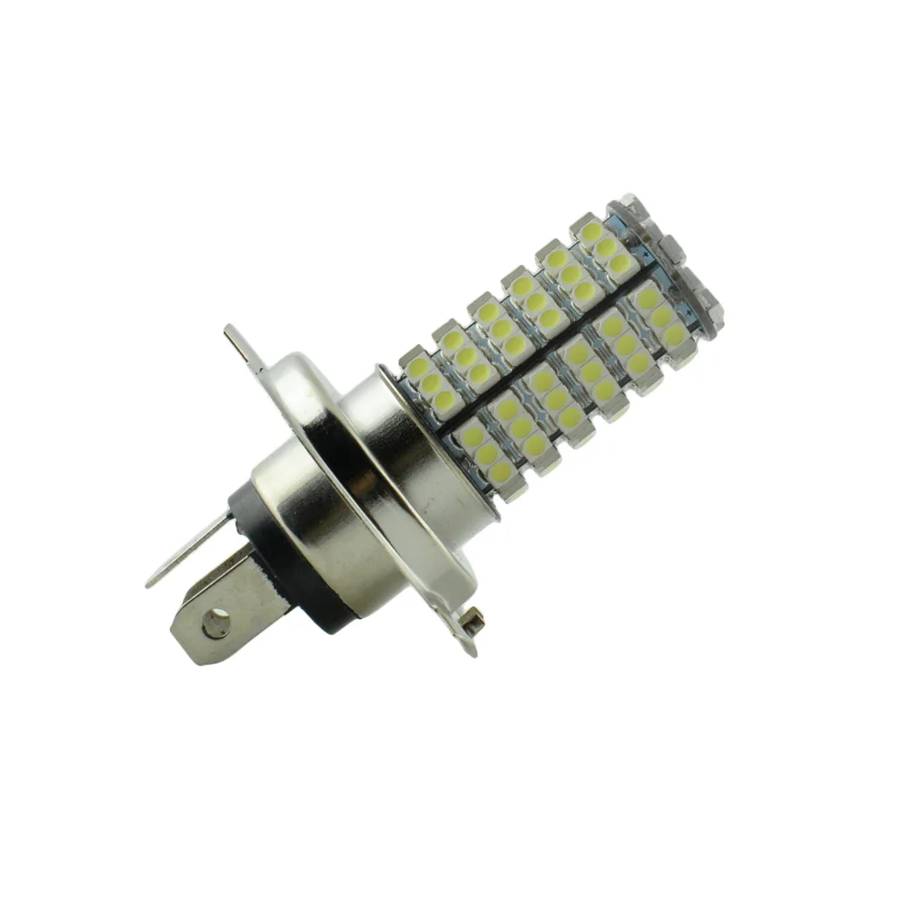 120 Светодиодная лампа H4 для замены мотоцикла 3528 SMD дальний и ближний свет| |