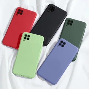 for samsung galaxy a12 5g case rubber liquid silicone anti slip case for samsung galaxy a22 4g cover for galaxy m32 a32 a52 a72 free global shipping