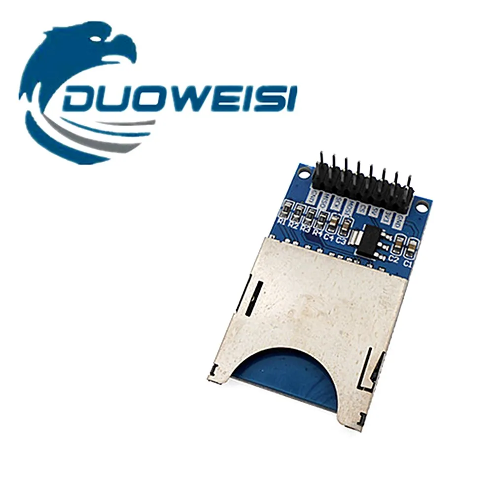 Модуль чтения и письма модуль SD-карты разъем считыватель MCU для самостоятельного