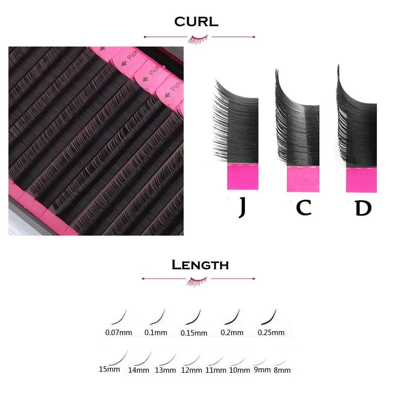 3D Россия объем Индивидуальные ресницы наращивание ресниц ручной работы