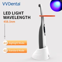 vv dental wireless curing light dentist cordless led curing lamp odontologia equipment wave length 458 5nm